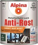Alpina Metallschutzlack matt &ndash; Dunkelgr&uuml;n &ndash; Anti-Rost-Lack f&uuml;r einen