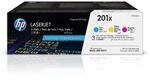 HP 201X (CF253XM) Original Toner Tri-Pack, Cyan, Gelb & Magenta, HP Color LaserJet