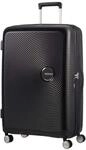 American Tourister Soundbox - Spinner L Erweiterbar Koffer, 77 cm, 97/110 L, Schwarz