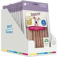 Dokas Dog Kaninchenfleisch getrocknet f&uuml;r Hunde - 12 x 70g