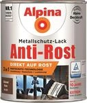 Alpina Metallschutzlack Anti-Rost Braun 300ml gl&auml;nzend