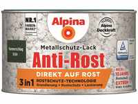 Alpina Metallschutzlack Anti-Rost Hammerschlag Grün 300ml