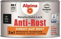 Alpina Metallschutzlack Anti-Rost Schwarz 300ml matt