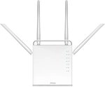 STRONG Dual Band Gigabit WLAN Router 1200, Bis 1200 Mbit/s f&uuml;r 5GHz WiFi, LAN,...