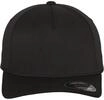Flexfit Erwachsene M&uuml;tze 5 Panel, Black, S/M, 6560