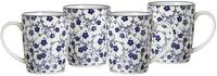 Ritzenhoff & Breker Kaffeebecher-Set Royal Sakura, 4-teilig, 350 ml,