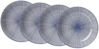 Ritzenhoff & Breker Suppenteller-Set Royal Makoto, 4-teilig, 20,5 cm Durchmesser,