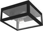 EGLO Au&szlig;en-Deckenlampe Alamonte 1, 2 flammige Au&szlig;enleuchte, Deckenleuchte aus Stahl