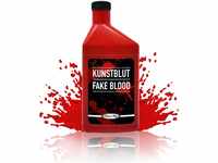 Flasche Kunstblut - rot - Theater-Blut Filmblut | für Halloween, Horror...