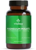 Vitabay Magnesium Malat 1000 mg &ndash; 180 Vegane Tabletten &ndash; hochdosiert - F&uuml;r