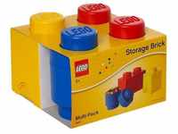 LEGO Aufbewahrungsstein Multi-Pack S, Stapelbare Aufbewahrungsboxen, 3er-Set