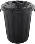 keeeper Maxi-Tonne mit Deckel, Polypropylen, 23 l, 36 x 42 x 36 cm, Mats,