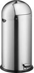 helit H2405400 - Push-Tretabfallbeh&auml;lter &bdquo;the step dome 52L, Edelstahl