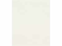 Rasch Tapete 475517 – Einfarbige Vliestapete in Weiß mit Kratzstruktur in