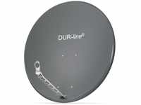 DUR-line Select 85cm x 90cm Alu Satelliten-Schüssel Anthrazit - [ Test SEHR...