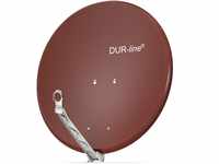 DUR-line Select 80cm Satellitenschüssel/Aluminium Sat-Reflektor [ 3X Test SEHR...