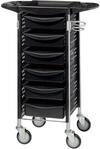 Comair 3070043 Stapelboy "Profi", 42 x 38.5 x 92 cm, schwarz