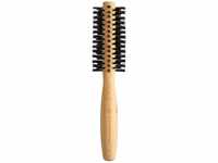 Olivia Garden Healthy Hair Bambus Haar-Rundbürste 100% Boar HH-B50, mit reinen