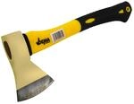DEMA Axt Spaltaxt 1,25 kg &ndash; Fiberglas Stiel 70 cm, Holzbeil, Beil, Spaltbeil,