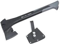 Meister Spaltbeil "Tornado" - 800 g - Vibrationsarmer Stiel aus Nylon - Kompakte Form