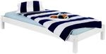 IDIMEX Futonbett Taifun aus massiver Kiefer in wei&szlig;, sch&ouml;nes Bett in 90 x 200...