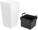 Urbi 49 Liter, Kunststoff, 32,5 x 32,5 x 61 cm in Wei&szlig;