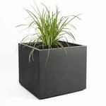 Pflanzwerk&reg; Pflanzk&uuml;bel Cube Anthrazit 38x44x44cm *Frostbest&auml;ndiger Blumenk&uuml;bel*