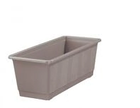 Blumenkasten STANDARD aus Kunststoff, Farben:taupe 40;L&auml;nge:100 cm