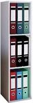 VCM Holzregal stehend | platzsparender Aktenschrank | Ma&szlig;e: H. 107 x B. 34 x...