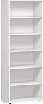 Gera M&ouml;bel Schranksystem Flex Regal, Holzdekor, wei&szlig;, 80 x 40 x 216 cm