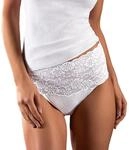 Nina von C. Damen Taillenslip, Fine Cotton, GR.38 Wei&szlig;