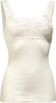 Nina von C. Damen-Unterhemd "FINE COTTON" champagner Gr&ouml;&szlig;e 38