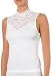Nina von C. Damen Blazershirt, Fine Cotton Weiss 38