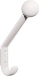HEWI Garderobenhaken Serie 477, H:174mm mit Kugel, T:117mm felsgrau 477.90.080...