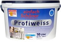 Wilckens Einfach Sch&ouml;ner Profiweiss Wand- und Deckenfarbe, 10 l