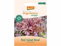 Bingenheimer Saatgut - Pflücksalat Eichblattsalat Red Salad Bowl - Gemüse...
