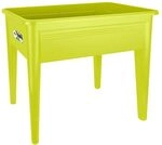 Elho green basics Anzuchttisch super xxl &ndash; Hochbeet in Lime Green &ndash; F&uuml;r den