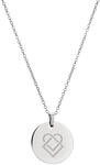 LIEBESKIND Berlin Damen-Kette mit Anh&auml;nger Edelstahl mattiert