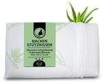 MaxxGoods orthop&auml;disches Kissen, Nackenst&uuml;tzkissen aus Visco Gelschaum mit Aloe