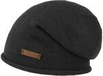 Barts Herren James Beanie Baskenm&uuml;tze, Schwarz (BLACK 0001), One size