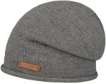 Barts Herren James Beanie Baskenm&uuml;tze, Grau (DARK HEATHER 0019), One size