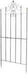 CLP Rankgitter Metall 170 cm hoch Paula, stabile Rankhilfe f&uuml;r Kletterpflanzen,