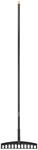 Fiskars Universal-Gartenrechen mit 12 gebogenen Zinken, Breite: 41 cm,