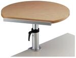MAUL | Tischpult | ergonomisch | BxT 600 x 520 mm | h&ouml;henverstellbar | Buche Dekor