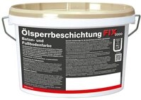 Pufas &Ouml;lsperrbeschichtung Betonfarbe Fu&szlig;bodenfarbe 2,5L rotbraun (ca. RAL 8012)