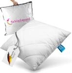 Schlafmond Medicus Clean Allergiker Kopfkissen 80x80 cm - Allergiker Kissen mit