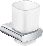 Keuco Glashalter Elegance kpl. mit Echtkristall-Glas verchromt