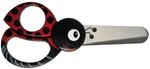 Fiskars Kinder-Tierschere mit Marienk&auml;fermotiv, Ab 4 Jahren, L&auml;nge: 13 cm, F&uuml;r