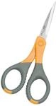 Wedo 9856 Schere (Edelstahl 6 Zoll (15,5 cm, Titan Plus) grau / gelb