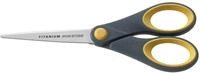 Westcott E-30670 00 Titanium Non Stick Schere, 18 cm, grau-gelb